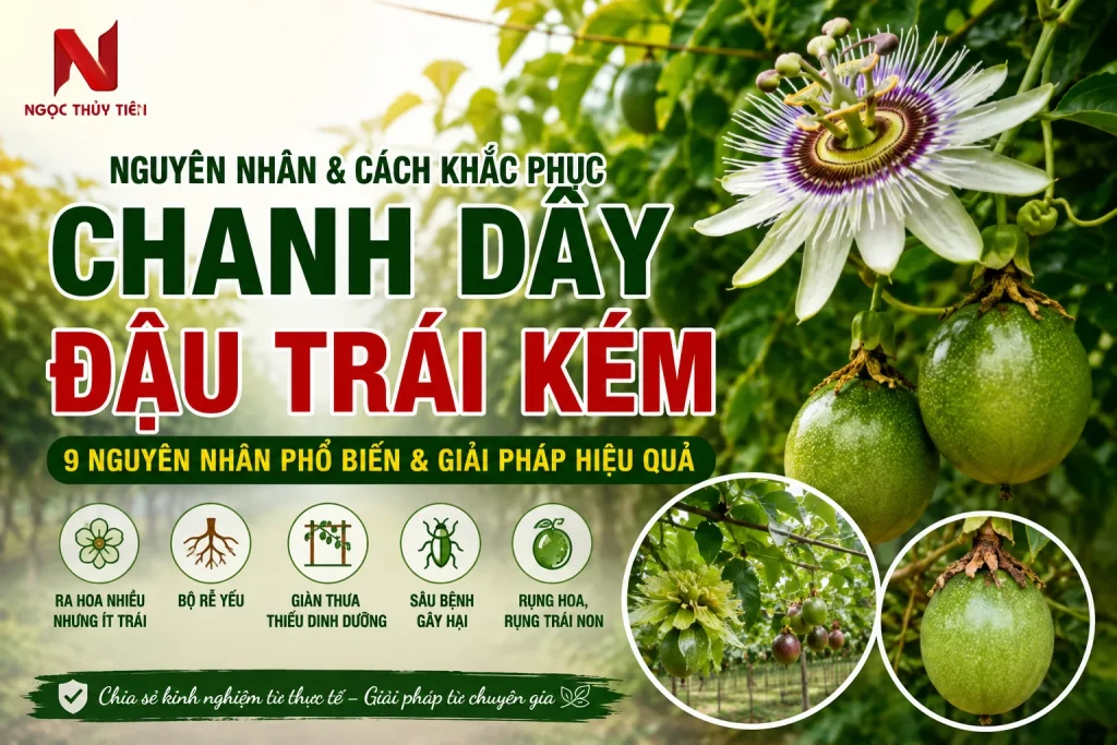 Chanh Dây Đậu Trái Kém: Những Sai Lầm Thường Gặp Và Cách Khắc Phục