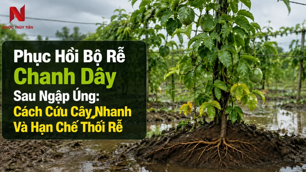 Phục Hồi Bộ Rễ Chanh Dây Sau Ngập Úng: Cách Cứu Cây Nhanh Và Hạn Chế Thối Rễ